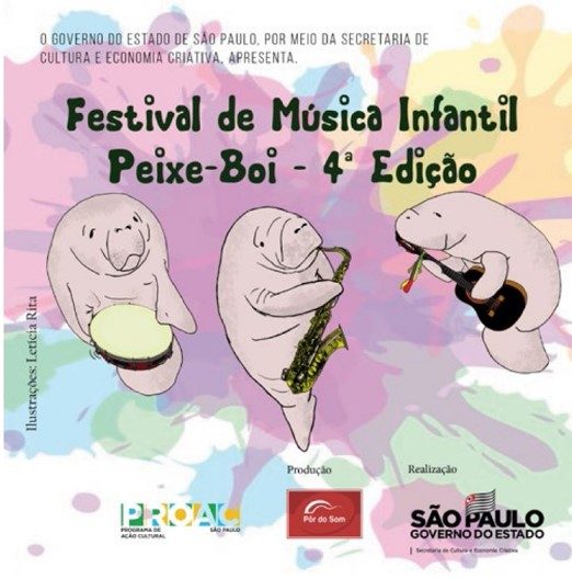 Festival de música Infantil Peixe Boi – 4 Edição