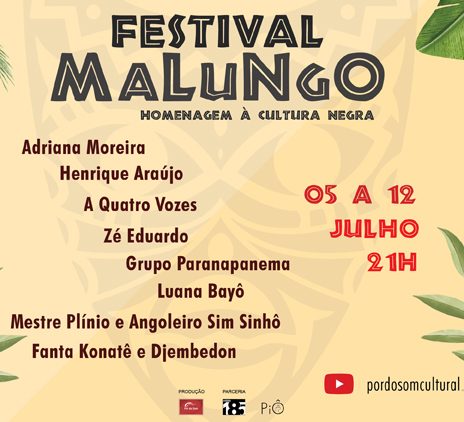 Festival Malungo destaca raízes africanas da música popular brasileira